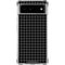 Black Grid Google Pixel 6 Clear Case
